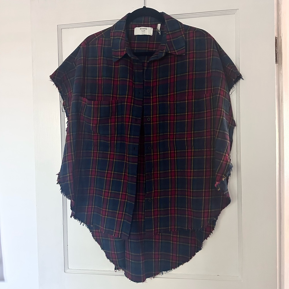 One Teaspoon Multicolor Plaid Shirt